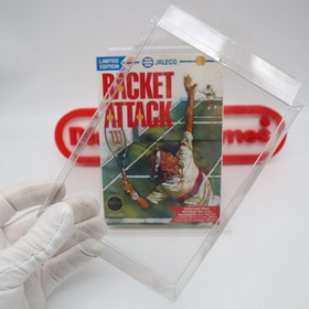 NES Nintendo RACKET ATTACK: LIMITED EDITION - NEW & Factory Sealed with H-Seam!