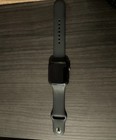 Unlocked Apple Watch SE 1st Gen 44MM Black Aluminum Black Sport Band