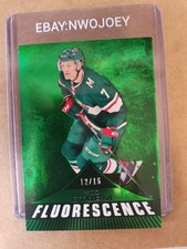 NICO STURM 19-20 UD SERIES 2 #F-48 FLUORESCENCE 'GREEN' /15 RARE ROOKIE YR WILD