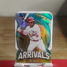 Topps 2024 Topps Finest Arrivals Masyn Winn RC St. Louis Cardinals /50
