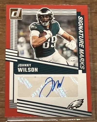 2025 Panini Johnny Wilson Rookie Phenom Jersey Autographs (Raw)