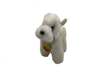 Steiff Tier Hund Pudel 1533/12 Whitey 12 cm. Top Zustand 