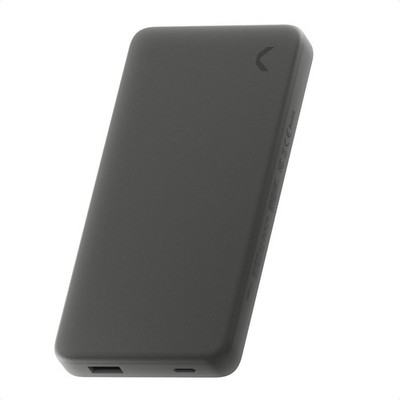 Portable Charger 10,000mAh Dual Port (USB-A, USB-C), Graphite