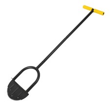 N- Lawn Edger Tool Half Moon Saw Tooth Long Handle Hand Edging Tools For