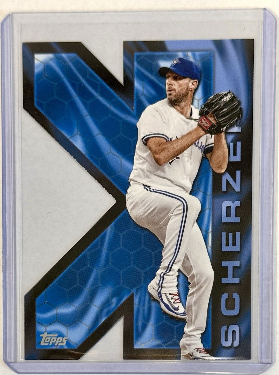 2025 Topps Series 2 Max Scherzer Backwards K KZSP-21 SUPER