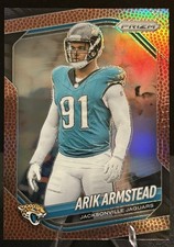 2025 Panini Prizm Arik Armstead #85 Pigskin Prizm SP /180 Jacksonville Jaguars