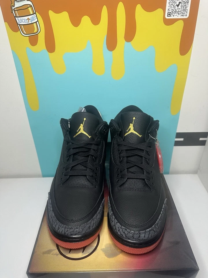 Jordan 3 Retro x J. Balvin RIO, Size 10 BRAND NEW - image 3 of 4