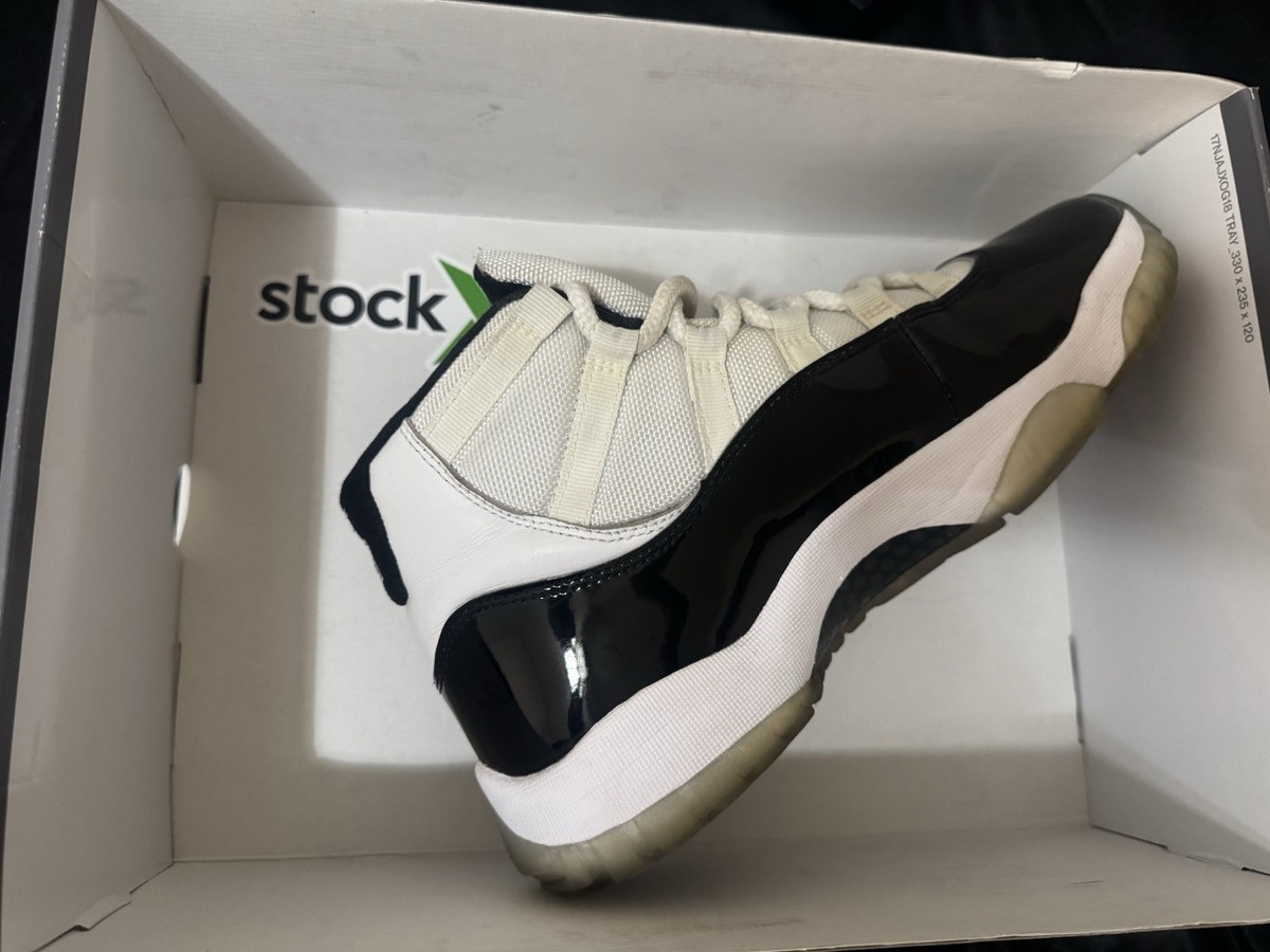 Jordan Air Jordan 11 Retro Concord Men's White Black Patent