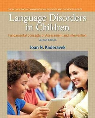 Language Disorders in Children: - Paperback, by Kaderavek Joan - Acceptable n