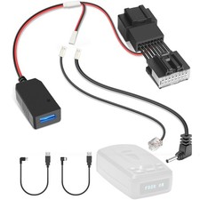 Radar Detector Power Cord Adapter, 16Pin -A with Ford F150,Bronco,Mustang an...