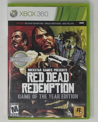 Red Dead Redemption Game of the Year Edition- CIB - Microsoft Xbox 360