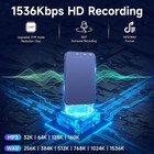 Voice Recorder 64GB 1536Kbps Sound Quality Voice Activated 35H Recording — photo 4