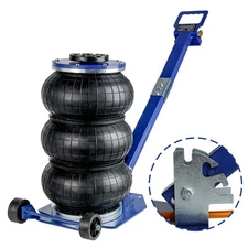 For SUV Lifting Triple Bag Air Jack 3 Car Ton 6600lbs Pneumatic Jack 5.5"-17.7"