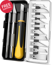 Exacto Knife Set, 16-Piece Hobby Knife & Precision Knife Set, 3-Piece Craft Knif