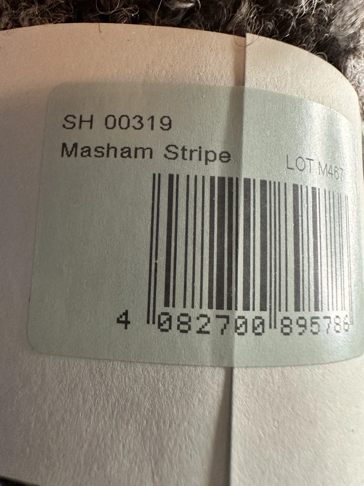 Panes de oveja británicos Rowan Pure Life fino Boucle Masham a rayas M467 Foto 4 de 4