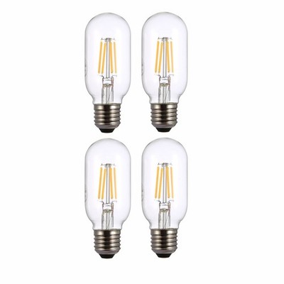 TEKLED  T45 Filament Vintage DIMMBARE LED Leuchtmittel | Röhren E27 Edison Schraube | Ene