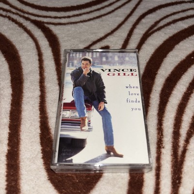 When Love Finds You by Vince Gill (Cassette, Jun-1994, MCA Nashville)