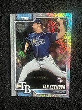 2026 Topps Series 1 Ian Seymour Holo Foil RC Tampa Bay Devil Rays #165