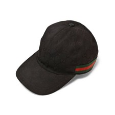Gucci baseball cap hat GUCCI GG black red green 200035 KQWBG 1060 M size 59cm