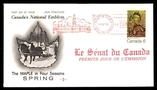 Mayfairstamps Canada FDC 1971 Leaves in Spring First Day Cover aax_45595