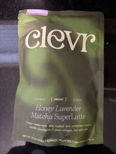 CLEVR Limited (Instant) Edition Honey Lavender Matcha SuperLatte - NEW & SEALED
