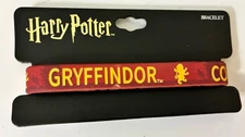 NEW Harry Potter Wizarding World Gryffindor Loyalty Rubber Bracelet Bioworld New