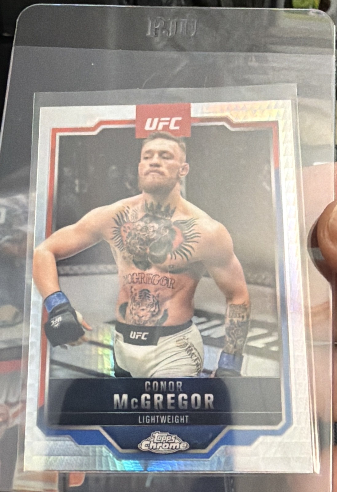 2025 Topps Chrome UFC - Conor McGregor #101 Prism Refractor 124