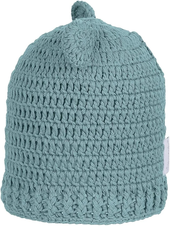 Bonnet bébé Sterntaler bonnet tricoté, bleu clair, 41 cm - Photo 2/3