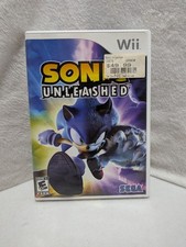 Sonic Unleashed - Nintendo Wii (2008) - Tested Working - Complete 