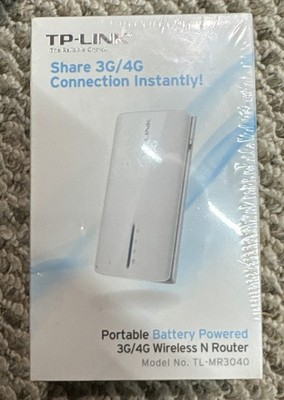 TP-Link Portable Battery Powered 3G/4G Wireless N Router TL-MR3040