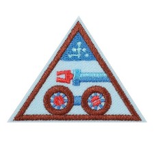 Girl Scouts DESIGNING ROBOTS  Badge  Brownies NEW