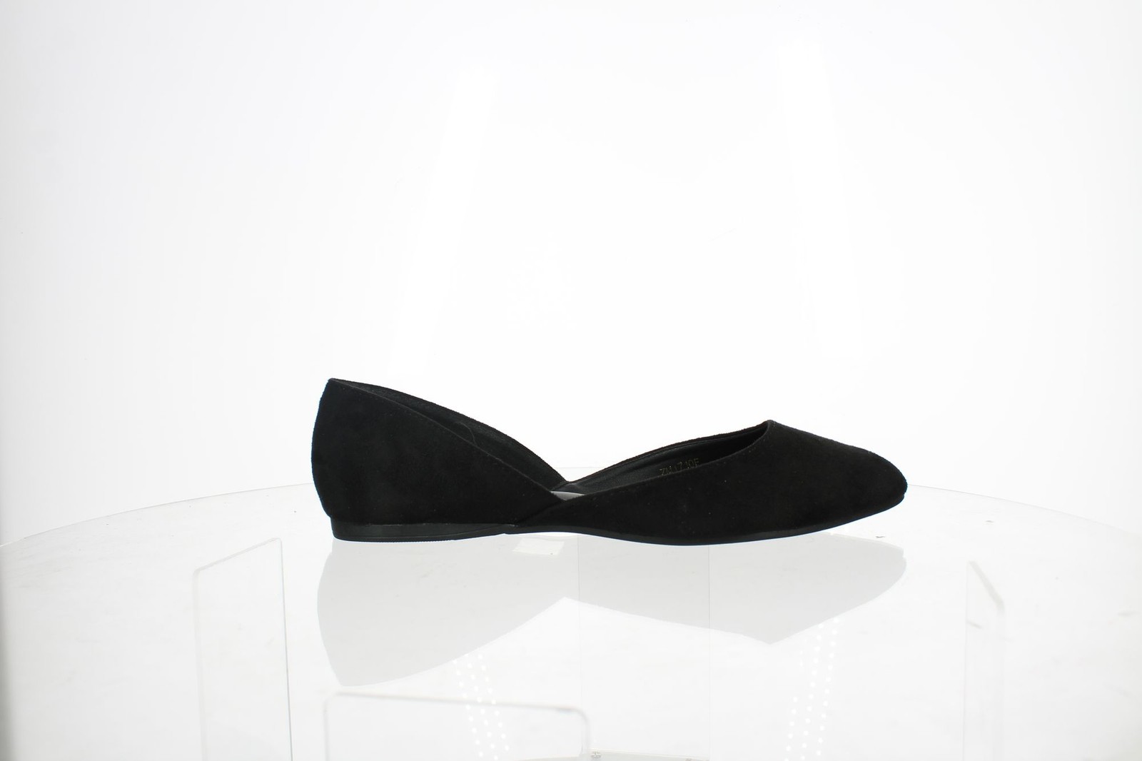 Женские мокасины Ollio с миндалевидным носком, черные балетки на плоской подошве, размер 7,5