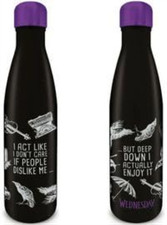 MERCREDI - I Act like i don't care if people ... - Bouteille en m tal