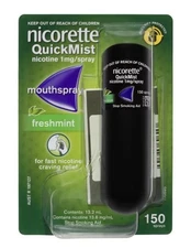 nicorette quickmist freshmint single 1 mg  