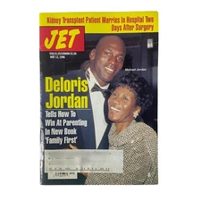 Jet Magazine May 13, 1996 Vol. 89, No. 26 Michael and Deloris Jordan Cover VG