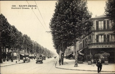 Ak Saint Denis Seine Saint Denis, Boulevard Ornano - 2649977