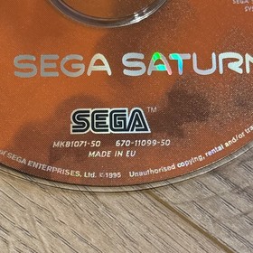 Duke Nukem 3D Sega Saturn Game Complete PAL Boxed with Manual