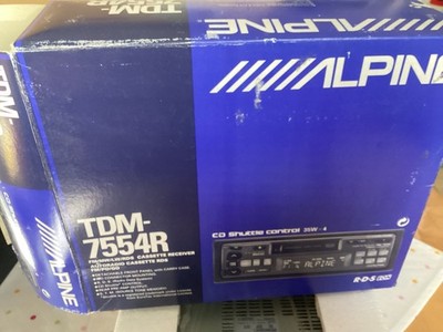 Alpine TDM 7554R  Autoradio old school / Top