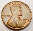 1954 D Lincoln Wheat Cent / Penny  *AU - ABOUT UNCIRCULATED*   **FREE SHIPPING**