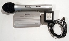 *tested And Working* Memorex Mka381 Wireless Mic With Receiver