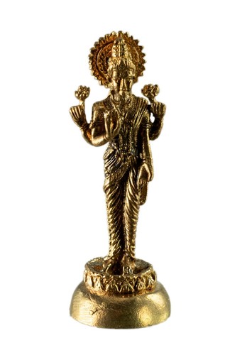 Statuette Lakshmi - Figurine Laxmi  - Déesse de la Fortune -  308 - Bild 1 von 6