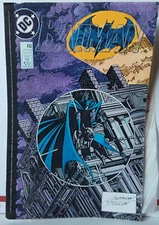 BATMAN 440 ORIGINAL COLOR PRODUCTION ART SIGNED COVER GEORGE PEREZ 1989