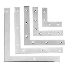 Corner Braces Right Angle L Shape Strong Mending Plate Fixing Repair Brackets