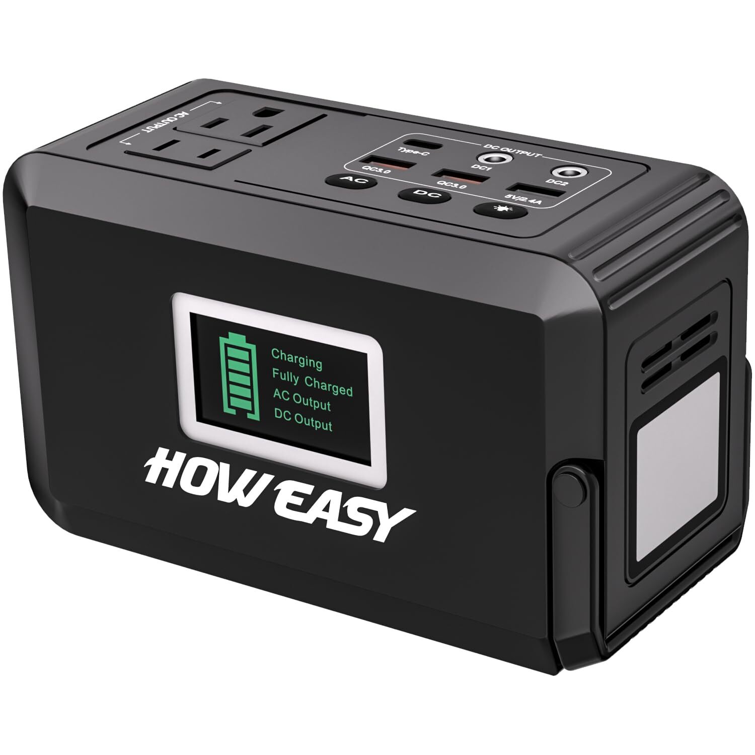 Portable Power Bank, 24000mAh Portable Laptop Charger Power Bank with 2 110V/...