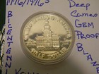 1776/1976 S Bicentennial Kennedy 40% Silver {DEEP CAMEO} GEM PROOF Half Dollar — photo 4