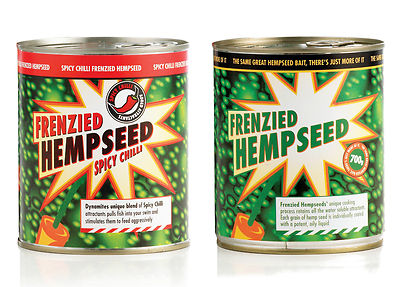 Dynamite Baits Frenzied Hempseed 700g Tin Attractant Bait Carp Fishing