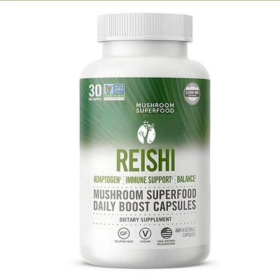 Lingzhi Mushroom Capsules Super Food