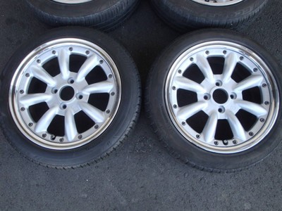 ワタナベ風 RS8風 15 inch 6J +45 100 4H 4穴 Watanabe