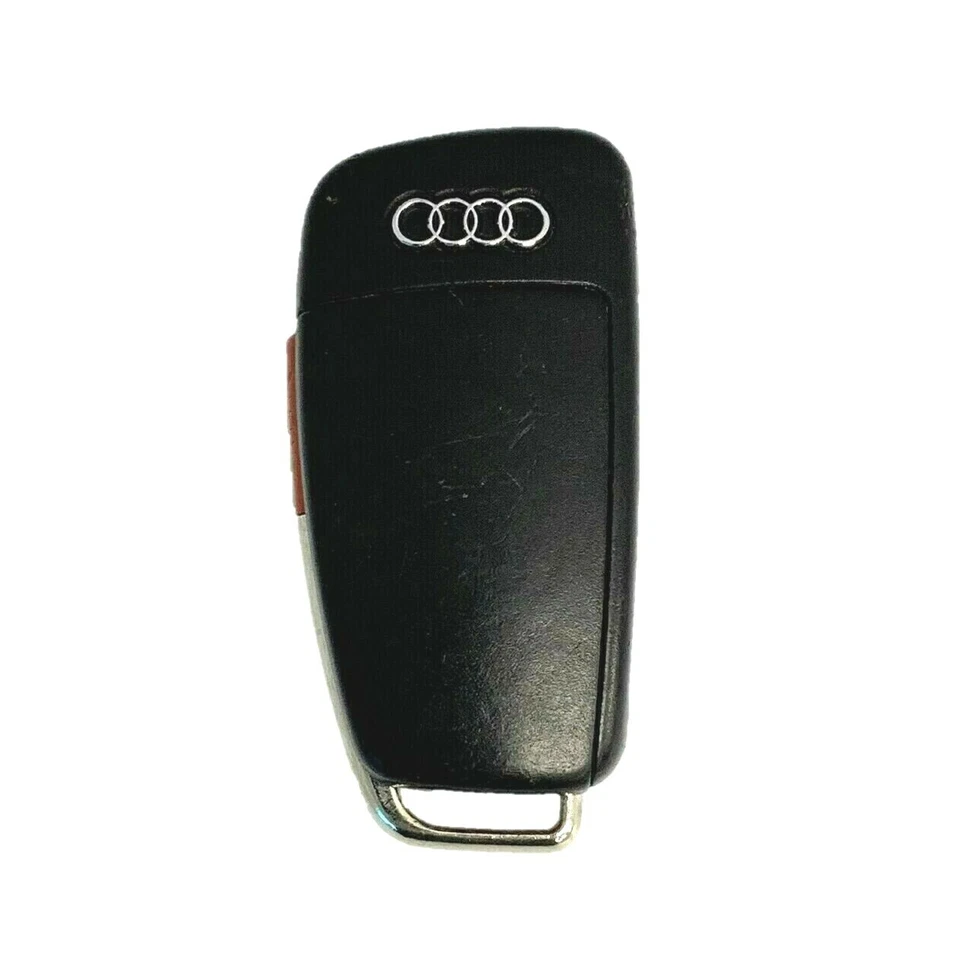 Unlocked OEM AUDI Remote Fob 4B UNCUT Flip Key AUDI IYZ3314 - 4F0837220AG (SHP) - Image 2 of 3