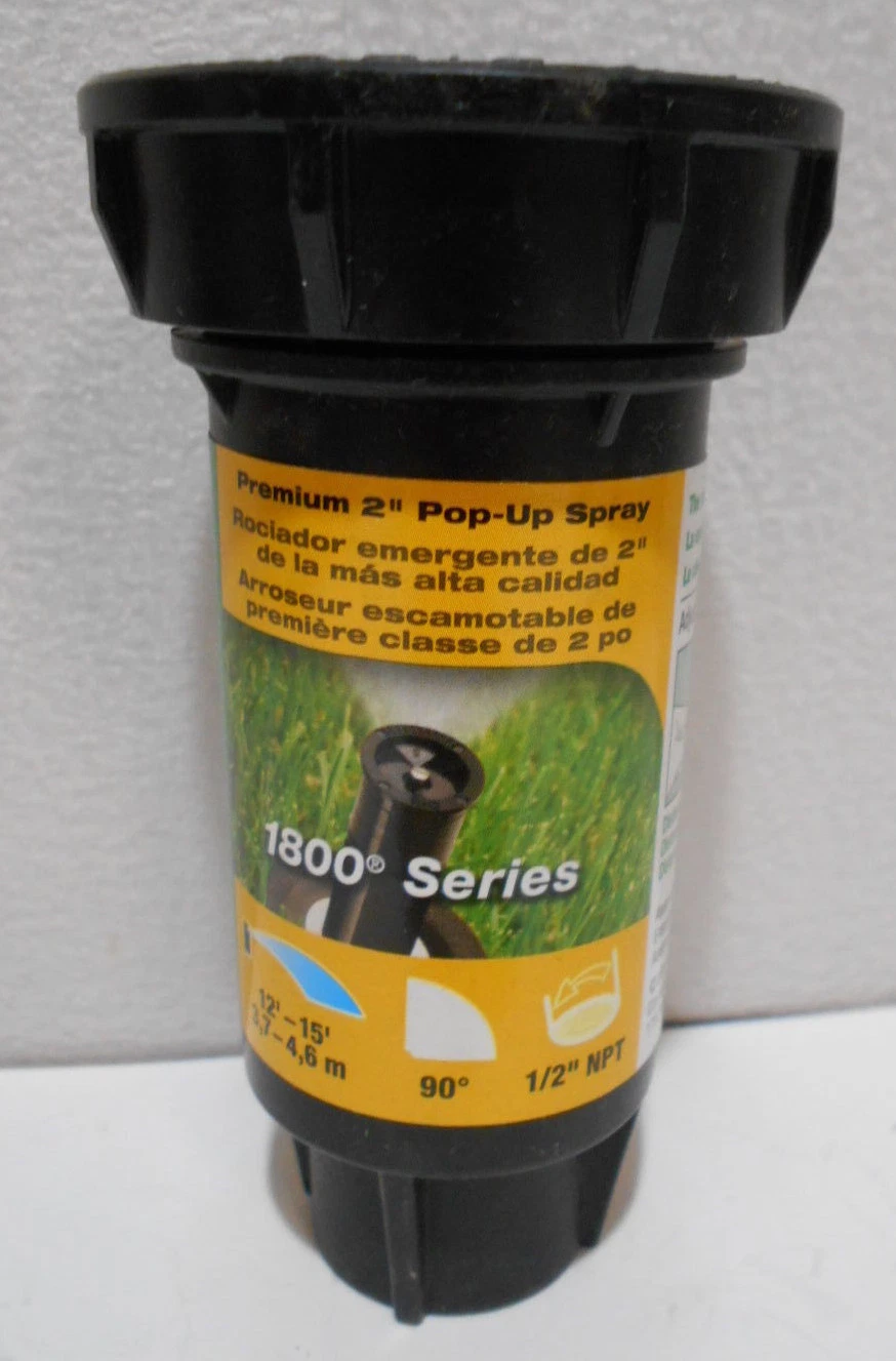 Lot of 10 New Rainbird 2" Pop-Up Sprinklers 1802-Q Spray Pattern = 90 Deg
